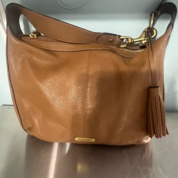Coach Handbags - Older Tan Coach Leather Hobo Bag with Hang Tag